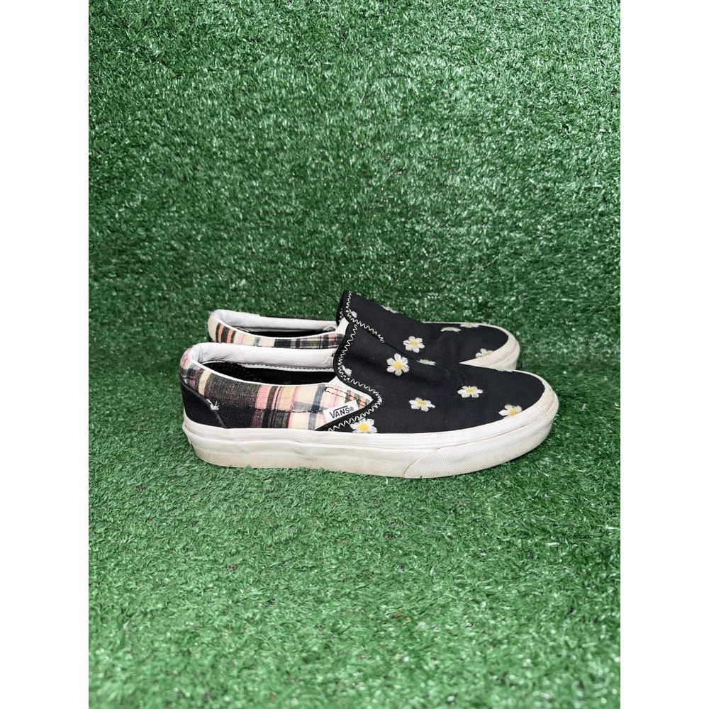 Vans Classic Slip On Floral Skate Shoes Casual Walking Sneakers Womens Size 5.5‎